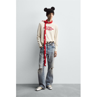 Футболка х слоганом харри ламберт для zara x disney