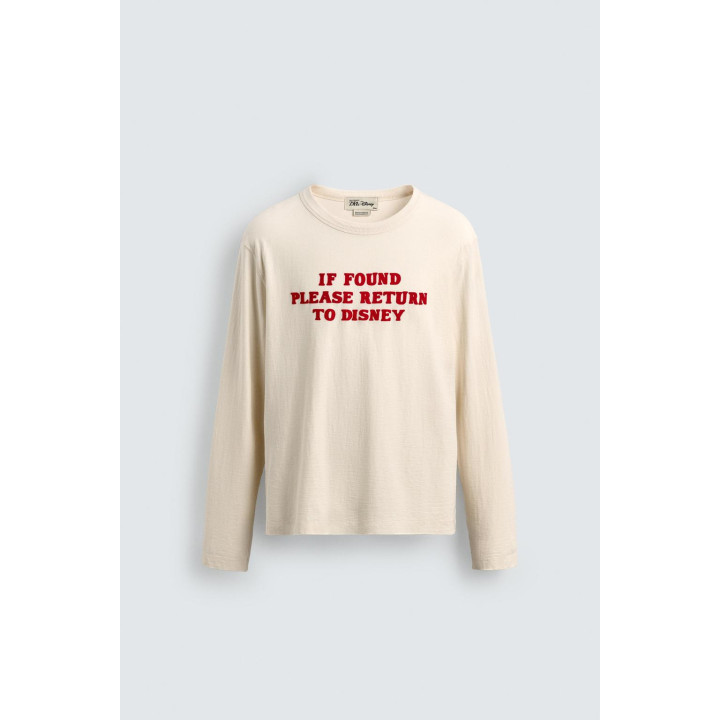 Футболка х слоганом харри ламберт для zara x disney