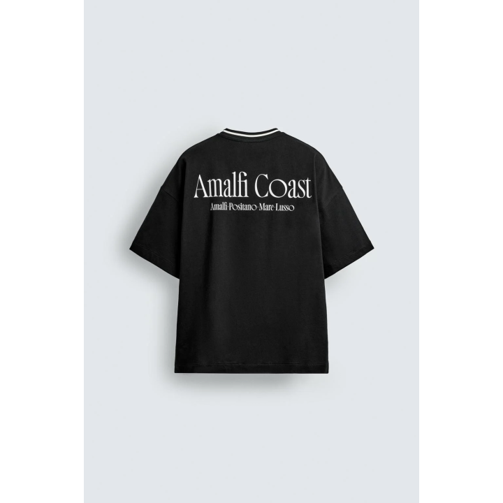 Футболка с текстурным принтом слогана