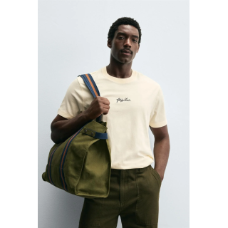 ФУТБОЛКА С ВЫШИТОЙ НАДПИСЬЮ