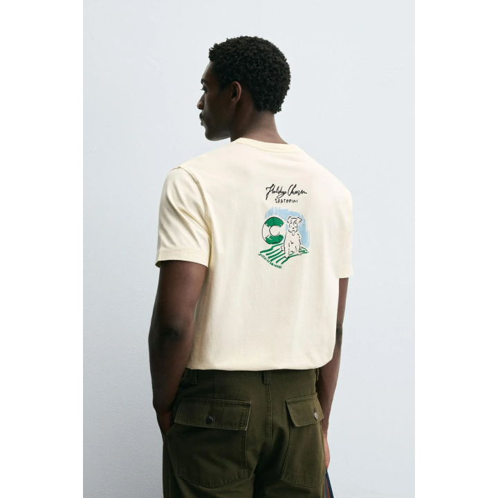 ФУТБОЛКА С ВЫШИТОЙ НАДПИСЬЮ