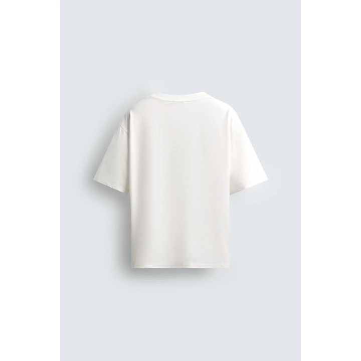 ФУТБОЛКА С ТЕКСТОВОЙ НАШИВКОЙ