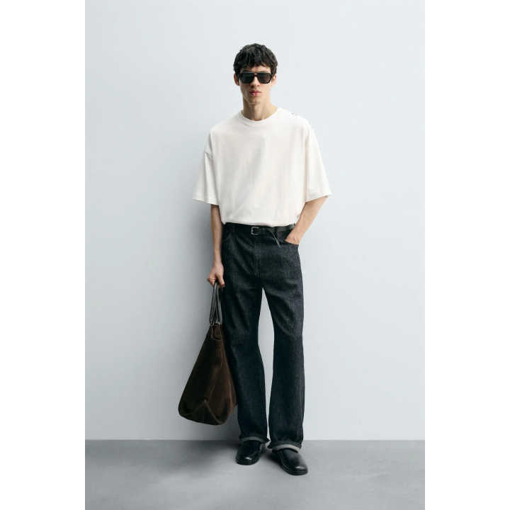 ФУТБОЛКА С АБСТРАКТНЫМ ПРИНТОМ