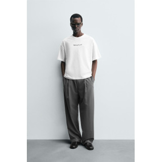 ФУТБОЛКА С ВЫШИТЫМ ТЕКСТОМ