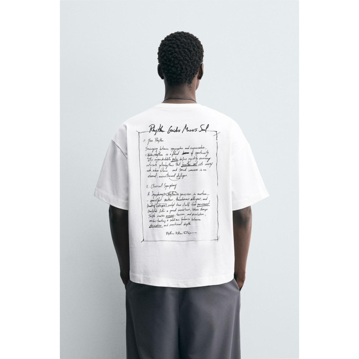 ФУТБОЛКА С ВЫШИТЫМ ТЕКСТОМ