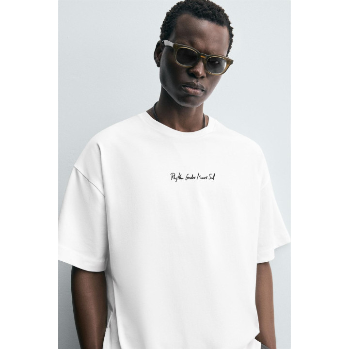 ФУТБОЛКА С ВЫШИТЫМ ТЕКСТОМ