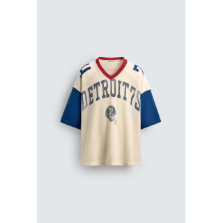 ФУТБОЛКА РЕТРО В СТИЛЕ ПРЕППИ