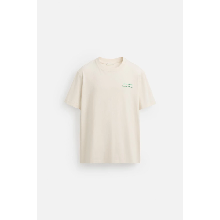 ФУТБОЛКА С КОНТРАСТНЫМ ПРИНТОМ