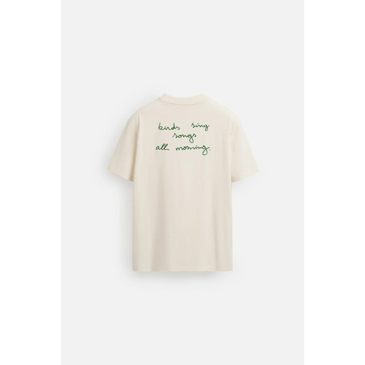 ФУТБОЛКА С КОНТРАСТНЫМ ПРИНТОМ