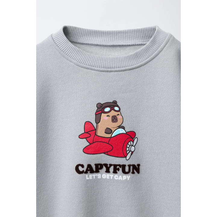 CAPYBARA CAPYFUN © PRINT SWEATSHIRT
