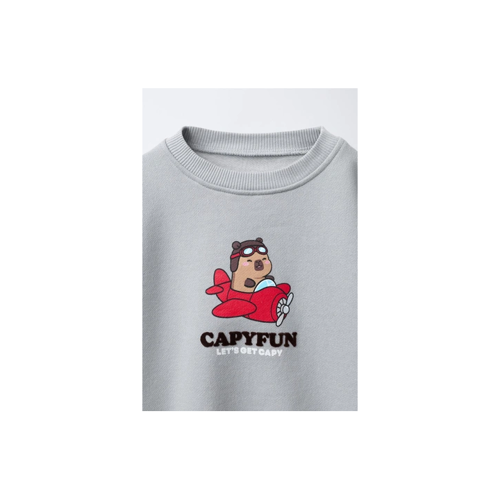 CAPYBARA CAPYFUN © PRINT SWEATSHIRT