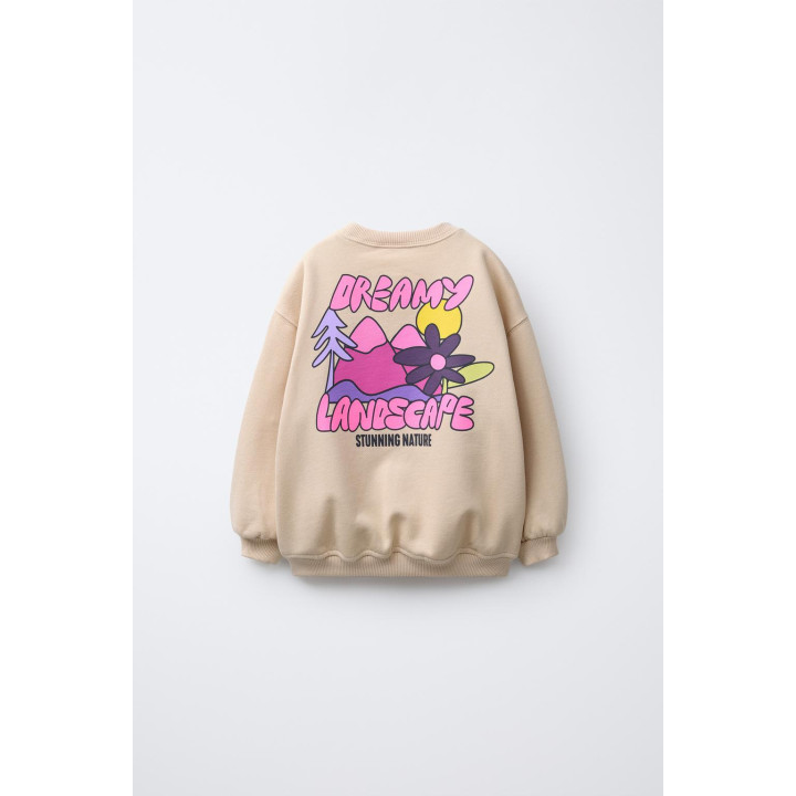 ТОЛСТОВКА С ПРИНТОМ «ГОРЫ»