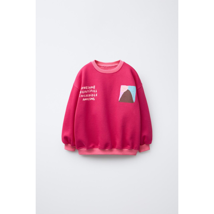 ТОЛСТОВКА С ПРИНТОМ «ГОРЫ»