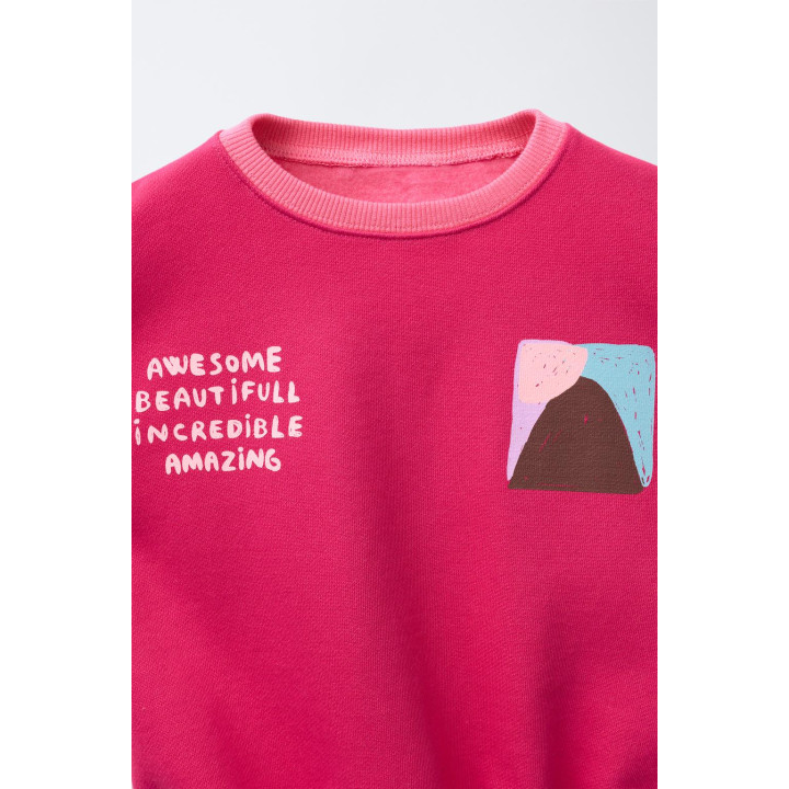 ТОЛСТОВКА С ПРИНТОМ «ГОРЫ»