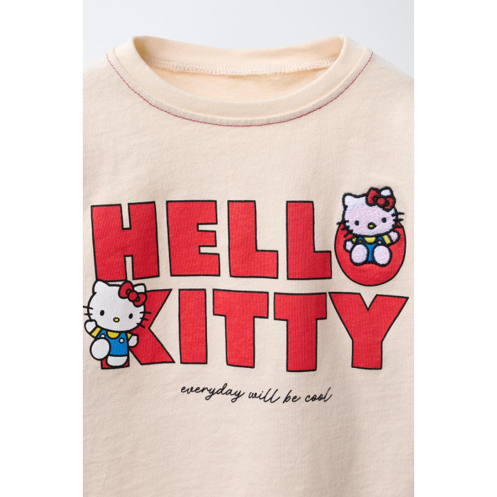 ФУТБОЛКА С ВЫШИВКОЙ HELLO KITTY © SANRIO
