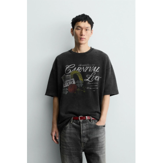 ТОЛСТОВКА С КОМБИНИРОВАННЫМ ПРИНТОМ