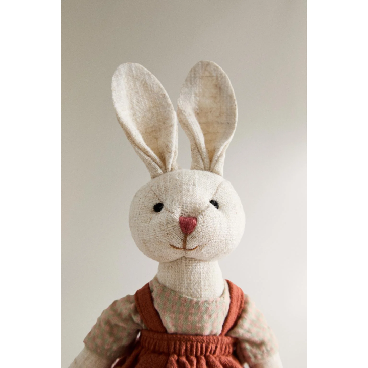 детская мягкая игрушка-зайчик