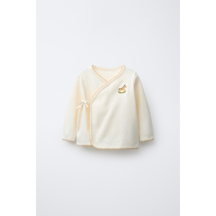 ФУТБОЛКА POINTELLE С ВЫШИВКОЙ «ЛОШАДЬ» КРЕСТИКОМ