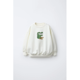 ТОЛСТОВКА С ПРИНТОМ «КРОКОДИЛ»