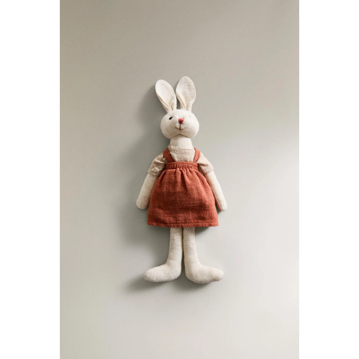 детская мягкая игрушка-зайчик