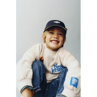 ТОЛСТОВКА С ПРИНТОМ МЕДВЕДЕЙ И ВЫШИВКОЙ ТЕКСТА