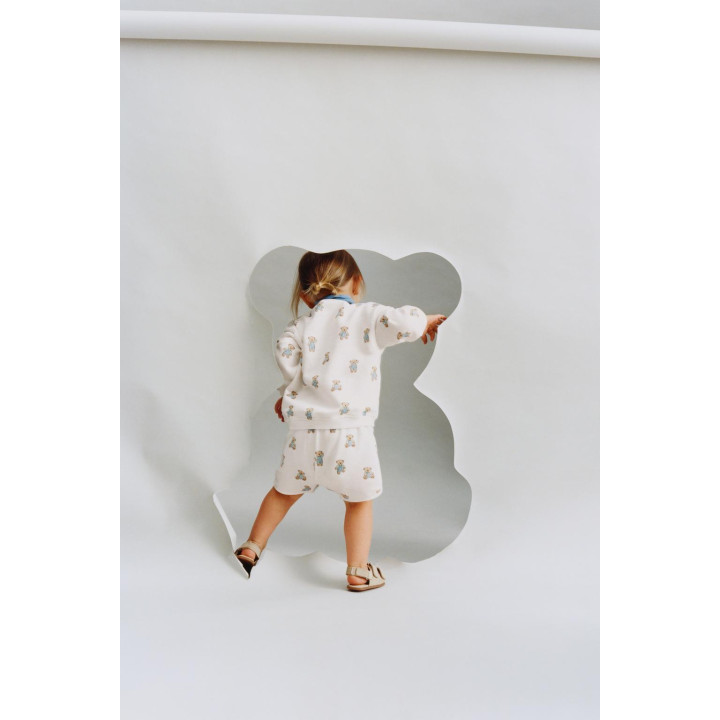 ШОРТЫ С ПРИНТОМ «МЕДВЕЖАТА»