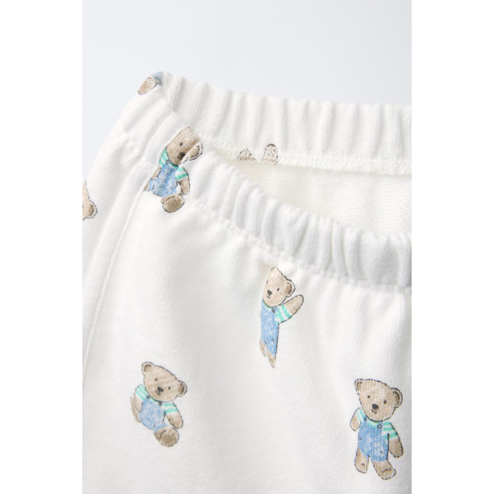 ШОРТЫ С ПРИНТОМ «МЕДВЕЖАТА»