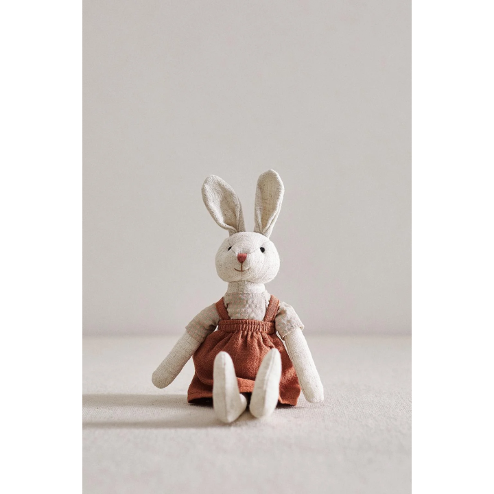 детская мягкая игрушка-зайчик