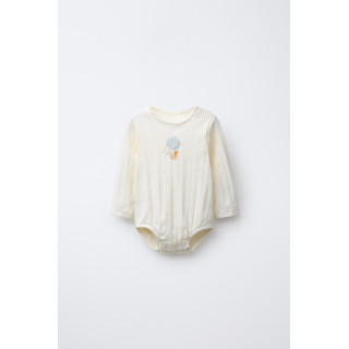 БОДИ В РУБЧИК С ПРИНТОМ