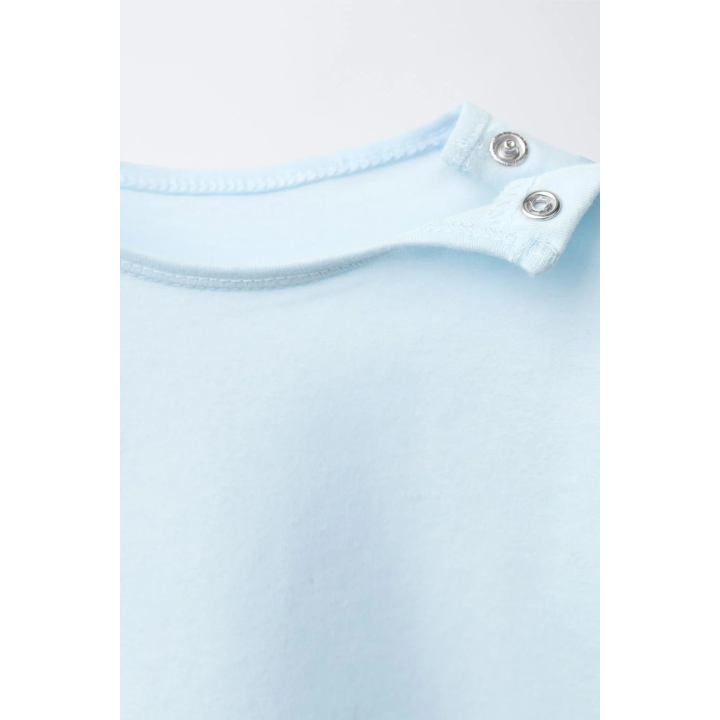 ОДНОТОННАЯ ФУТБОЛКА С ДЛИННЫМИ РУКАВАМИ