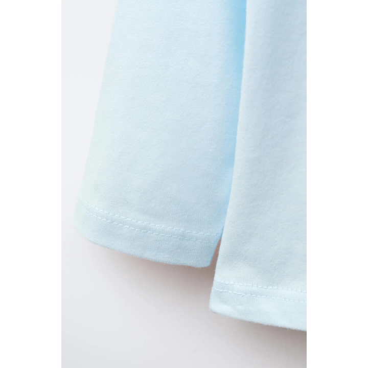 ОДНОТОННАЯ ФУТБОЛКА С ДЛИННЫМИ РУКАВАМИ