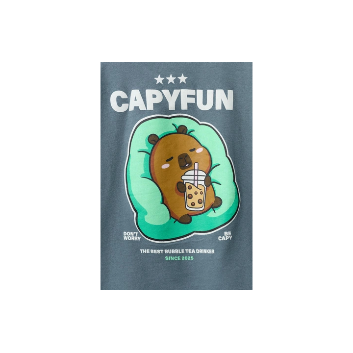 GARMENT DYE CAPYBARA CAPYFUN © T-SHIRT