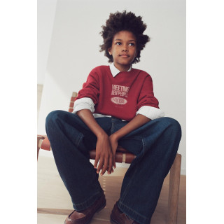 ТОЛСТОВКА С ТЕКСТОВЫМ ПРИНТОМ