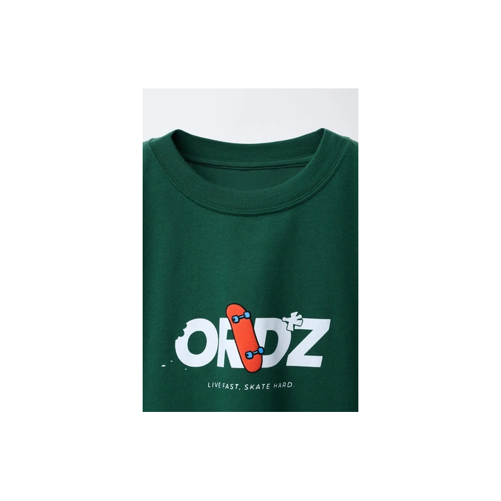 ФУТБОЛКА С ПРИНТОМ «СКЕЙТ»