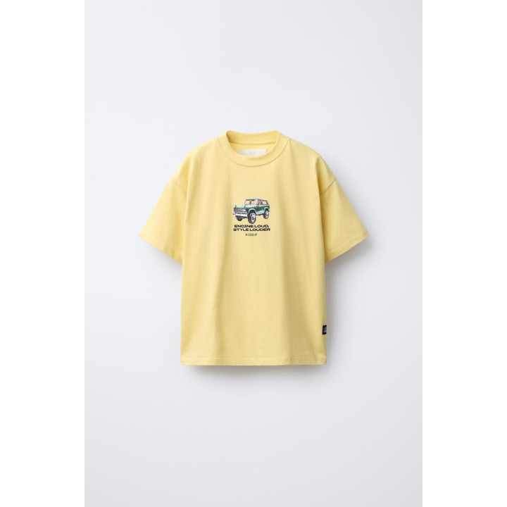 ФУТБОЛКА С ПРИНТОМ АВТОМОБИЛЯ