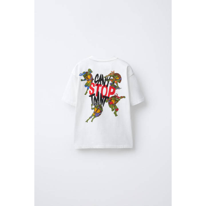 ФУТБОЛКА С ПРИНТОМ ЧЕРЕПАШКИ-НИНДЗЯ © VIACOM