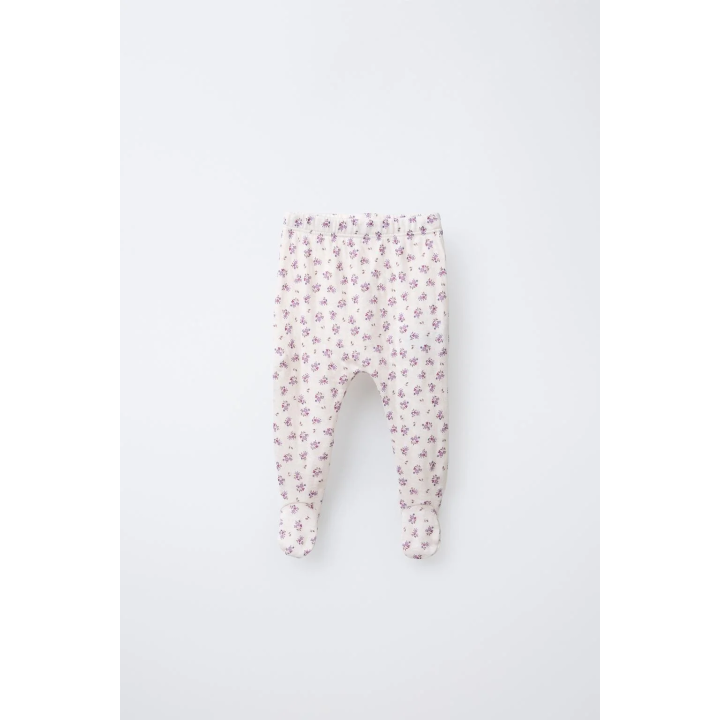 ЛЕГИНСЫ С ЦВЕТОЧНЫМ ПРИНТОМ