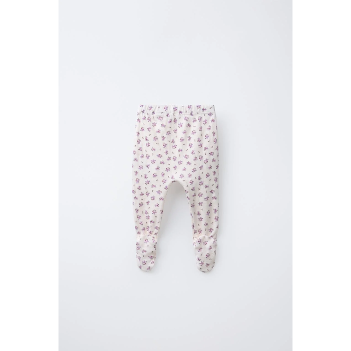 ЛЕГИНСЫ С ЦВЕТОЧНЫМ ПРИНТОМ