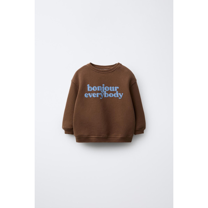 ТОЛСТОВКА С ТЕКСТОВЫМ ПРИНТОМ