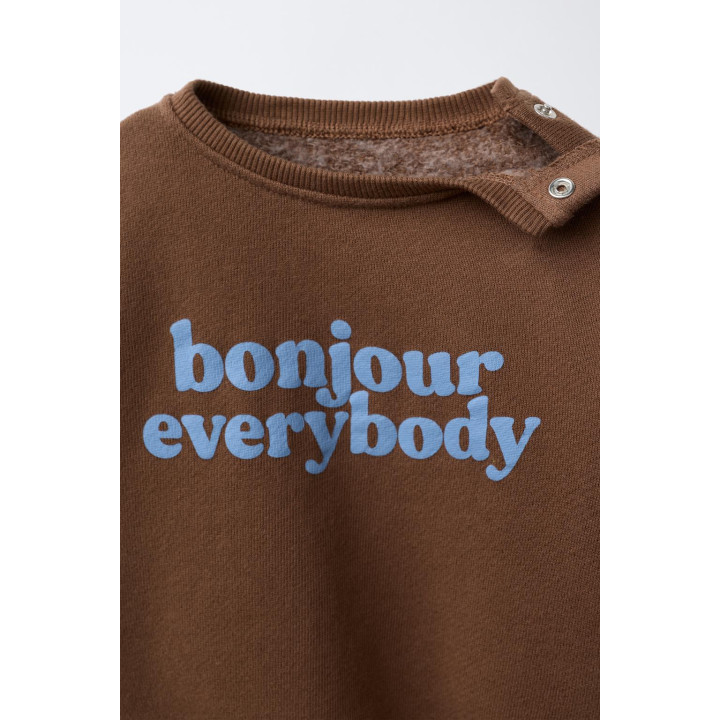 ТОЛСТОВКА С ТЕКСТОВЫМ ПРИНТОМ