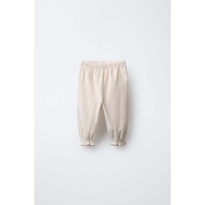 БАРХАТНЫЕ БРЮКИ BAGGY В ГОРОШЕК