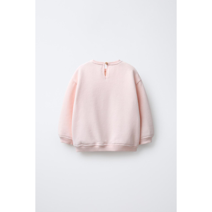 ТОЛСТОВКА С БАНТОМ ИЗ ВЕЛЬВЕТА