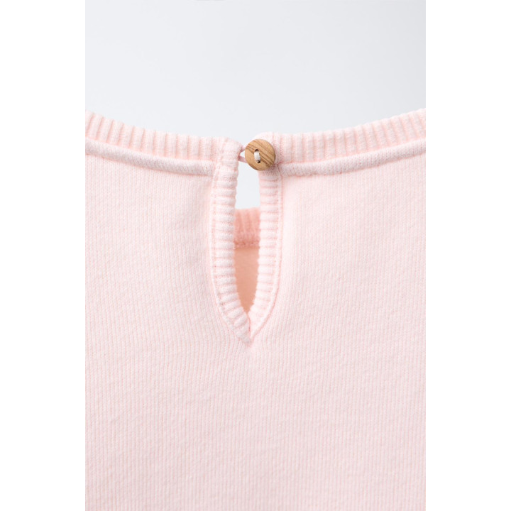 ТОЛСТОВКА С БАНТОМ ИЗ ВЕЛЬВЕТА