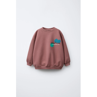 ТОЛСТОВКА С ПРИНТОМ В ВИДЕ УЗОРОВ