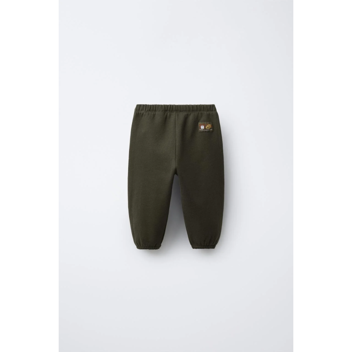 БРЮКИ-ДЖОГГЕРЫ С ЭТИКЕТКОЙ