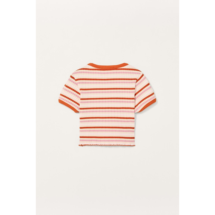 Футболка-короткометражка в полоску из лимитированной коллекции