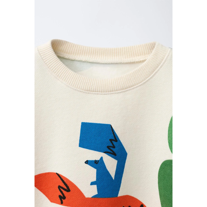 ТОЛСТОВКА С ПРИНТОМ «ЛЕС»