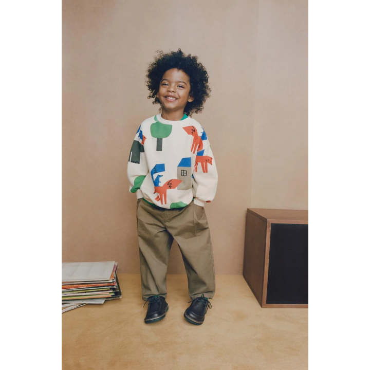 ТОЛСТОВКА С ПРИНТОМ «ЛЕС»