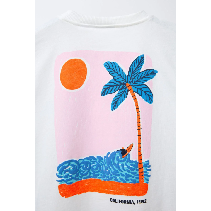 ФУТБОЛКА С ПРИНТОМ «СЕРФИНГ»