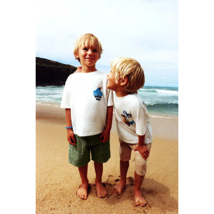 ФУТБОЛКА С ПРИНТОМ «СЕРФИНГ»